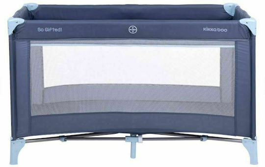 Kikka Boo So Gifted 2020 Playpen 2 Levels with Mattress Navy Blue 124x64cm