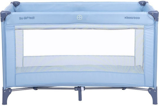 Kikka Boo So Gifted Playpen 2 Levels with Mattress Blue 124x64cm