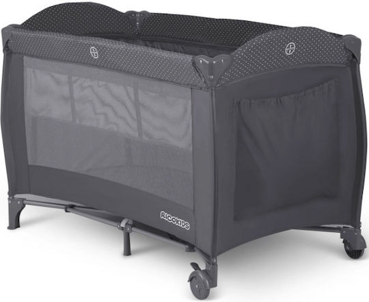Ricokids RK-242 Loc de joacă cu Schimbător & Saltea Gri 125x65cm