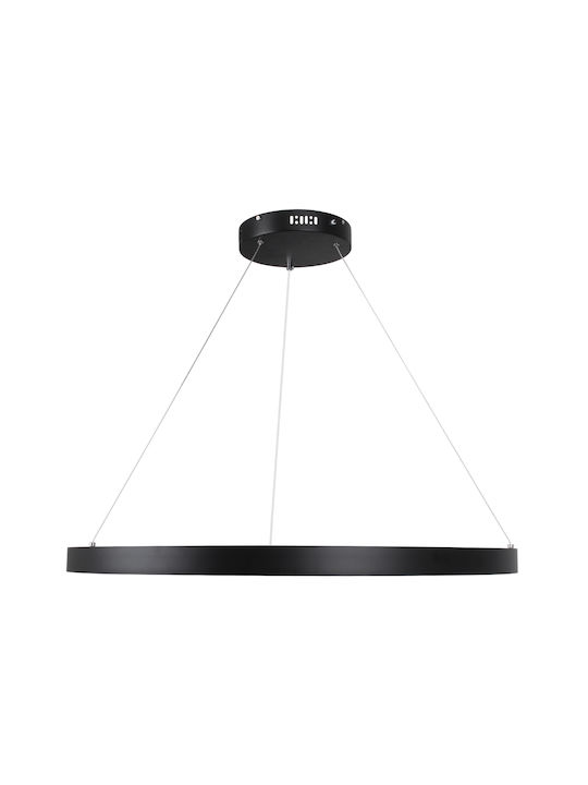 GloboStar Nemesis Pendant Light LED with Warm to Cool White Light Black