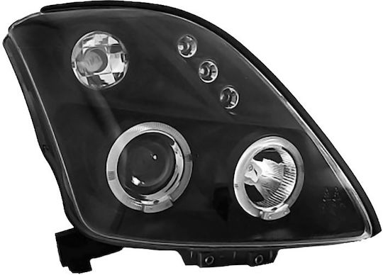 Front Lights Angel Eyes Led for Suzuki Swift 2005-2010