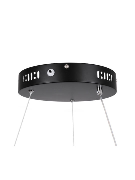 GloboStar Nemesis Pendant Light Black 60x60cm