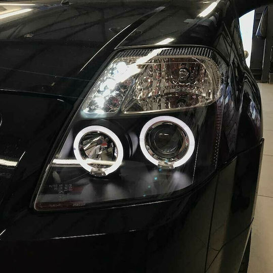 Предни светлини Ангелски очи LED за Citroen C2 2004-2010 2бр