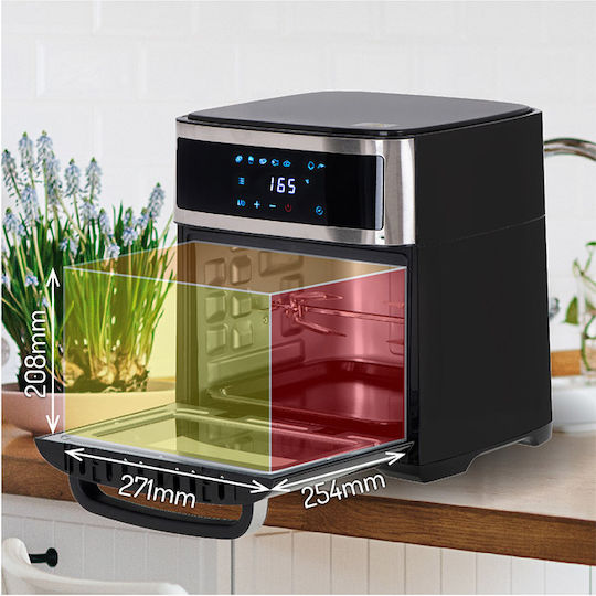 Adler Electric Countertop Oven 13lt No Burners Hot Air