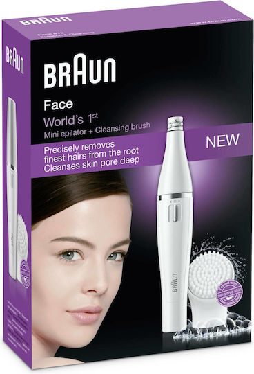 Braun Mini Epilator & Βούρτσα Καθαρισμού Προσώπου S0400376