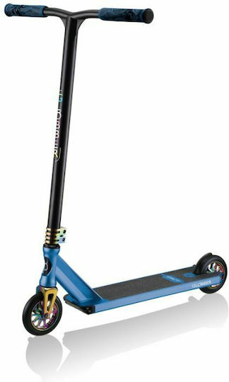 Globber Kids Scooter Stunt GS 900 2-Wheel Freestyle for 8+ Years Blue