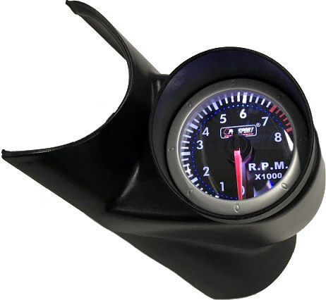 Prosport Όργανο Υποπίεσης Αυτοκινήτου 52mm Mirror Look Φιμέ