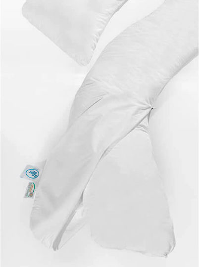 La Luna Pregnancy & Breastfeeding Pillow White 150cm