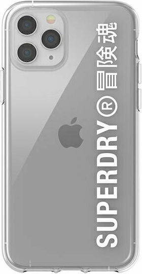 Superdry Snap Back Cover Σιλικόνης Λευκό (iPhone 11 Pro Max)