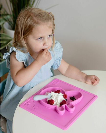 Ezpz Pink Peppa Pig Silicone Tray for 6+ Months