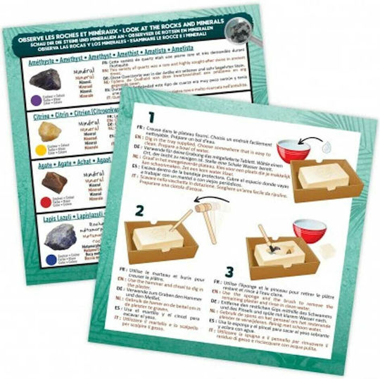 Buki Ανασκαφή: Λίθοι & Ορυκτά STEM Educational Game Crystals for 8+ years old Years Old