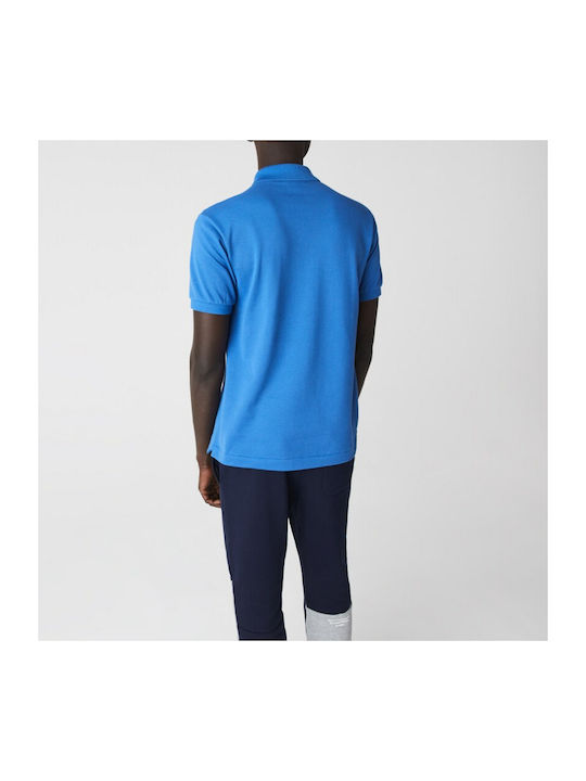 Lacoste Ανδρικό T-shirt Polo Μπλε