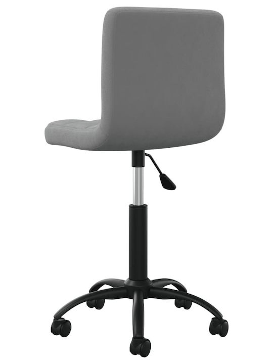 Stuhl mit Rollen Dark grey 40x47x76cm 1Stück