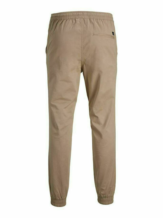 Herrenhose Elastisch Beige