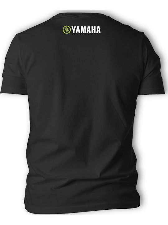 Frisky Yamaha M1 T-shirt σε Μαύρο χρώμα