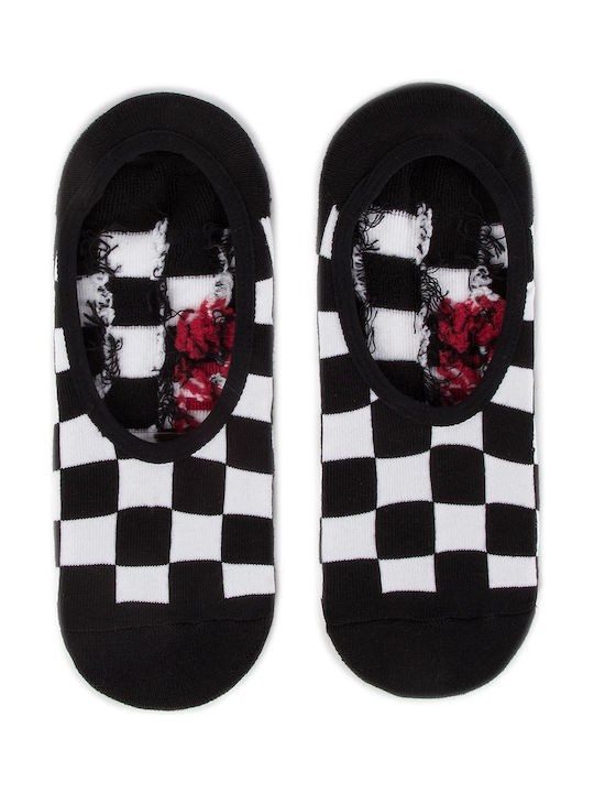Vans Classic Men's Patterned Socks Red/White/Check 3Pack