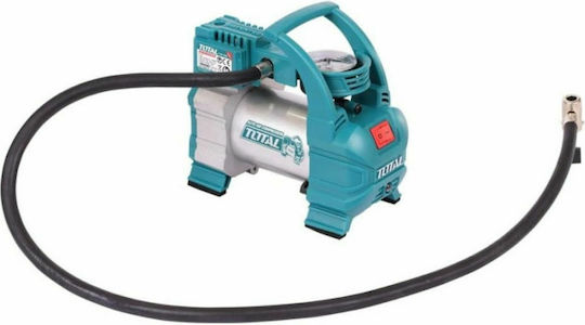 Total Τρόμπα Αυτοκινήτου 140PSI με Καλώδιο Αναπτήρα 12V
