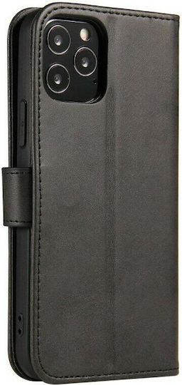 Elegance Wallet Δερματίνης Μαύρο (Galaxy A12)