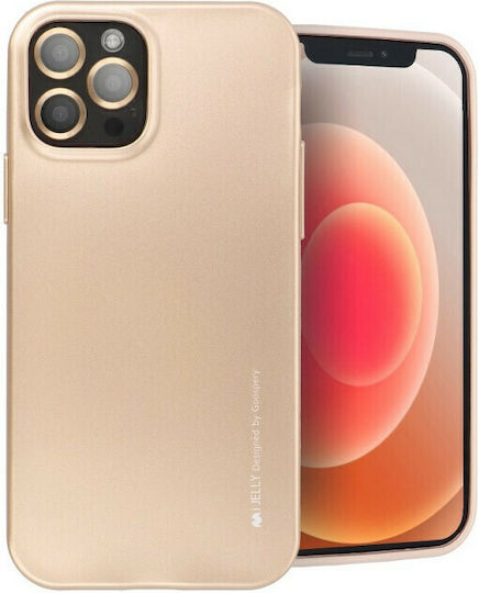 Mercury iJelly Slim Fit Back Cover Silicone Gold (Xiaomi Mi 8)