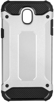 Hurtel Tough Armor Back Cover Silver (Galaxy J7 2017)