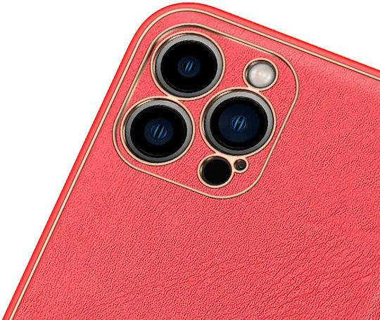 Dux Ducis Yolo Elegant Back Cover Synthetic Leather Red (iPhone 13 Pro Max)