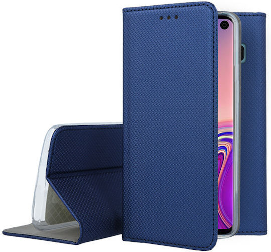 Forcell Book Δερματίνης Μπλε (Galaxy S10)