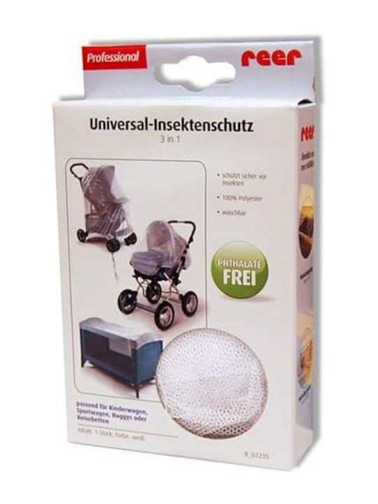 Reer Mosquito Net Tulle 71545 with Elastic White 120x60cm