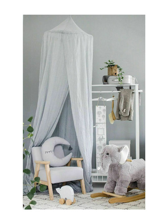 Jabadabado Mückennetz Zimmer Baumwolle K044 Gray 230cm