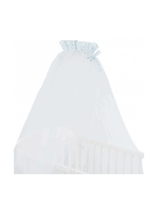 Kikka Boo Tulle Baby Crib Mosquito Net Little Fox Blue