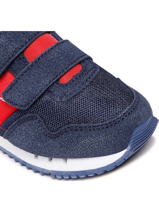 London One Kids Sneakers with Scratch Navy Blue