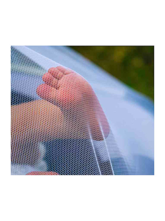 Mosquito Net for Stroller Tulle with Elastic White
