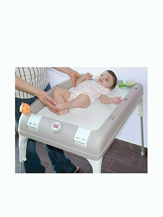 OK Baby Soft Changing Pad Handy din plastic Alb 42.5x60cm