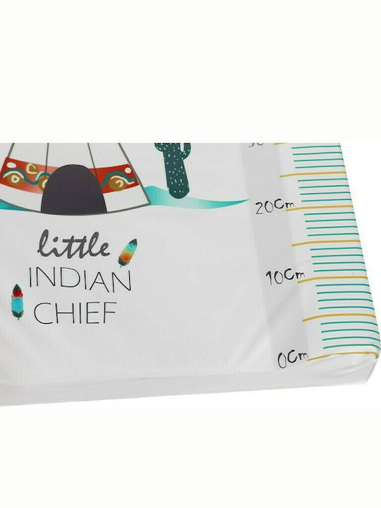 Interbaby Soft Changing Pad Leon of Plastic White 55x70cm