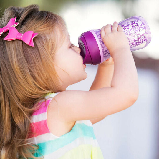 Chicco Baby Cup Active made of Plastic Purple Forest 266ml for 14m+m+