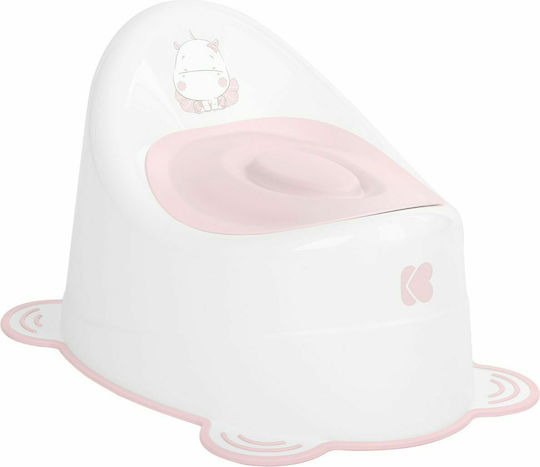 Kikka Boo Standard Potti Hippo with Lid Pink