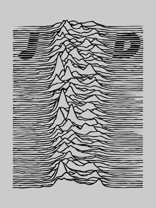 Joy Division Sweatshirt mit Kapuze - WEISS