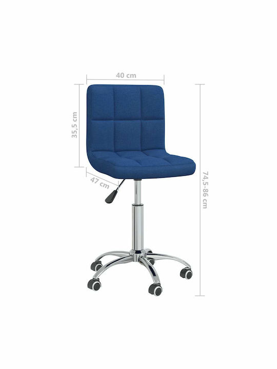 vidaXL Blue Office Chair