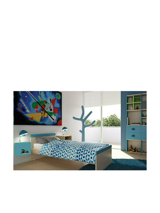 Frodo Klassisches Einzelbett für Matratze 90x200cm Frodo Klassisches Einzelbett für Matratze 90x200cm