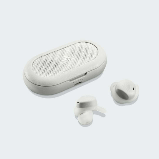 adidas Fwd02 Bt Earbuds Bluetooth Handsfree Earphones with Sweat Resistance and Charging Case Clear Grey