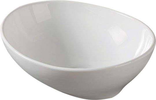 Vinci Firenze Επικαθήμενος Νιπτήρας Πορσελάνης 41x33.5x14.5cm Vinci Firenze Επικαθήμενος Νιπτήρας Πορσελάνης 41x33.5x14.5cm