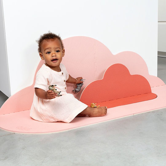 Quut Kids Floor Puzzle Cloud One Color Pink 4 Pieces
