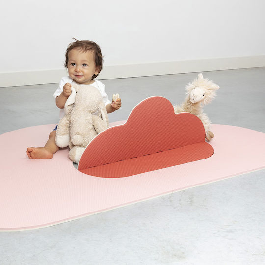 Quut Kids Floor Puzzle Cloud One Color Pink 4 Pieces