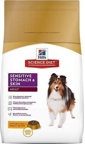Hill's Science Plan Sensitive Stomach & Skin Medium 14kg Dry Food for Adult Medium Breed Dogs with Chicken