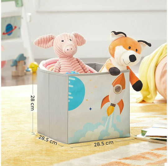 Raft De Podea Pentru Copii Alb 93x30x100cm