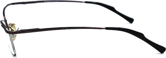 Vogue Women's Metal Prescription Eyeglass Frame Brown VO3417 581
