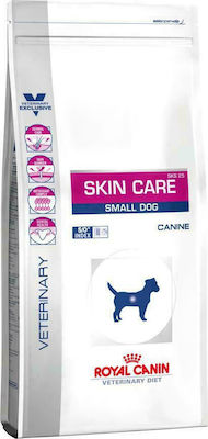 Royal Canin Veterinary Skin Care Small Dog 2kg Trockenfutter für erwachsene Hunde kleiner Rassen mit Mais und Reis