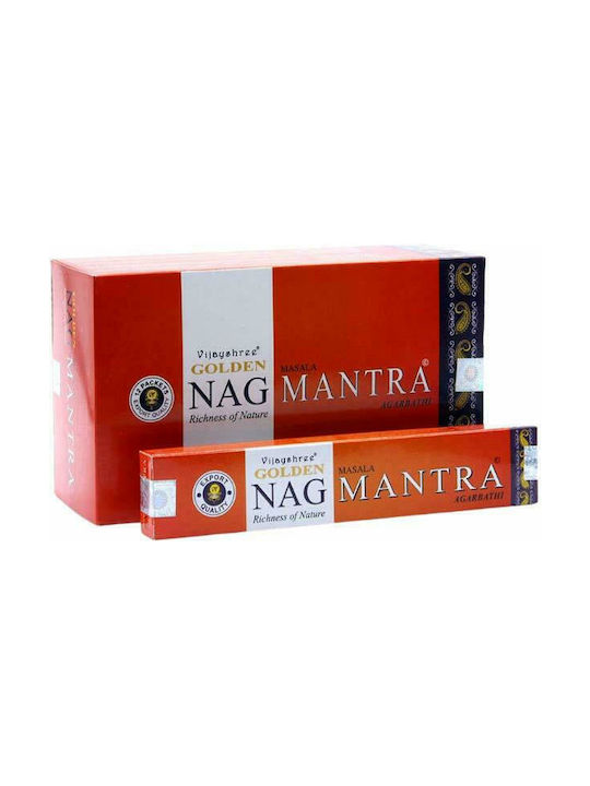 Golden Nag Ароматни пръчици с аромат Златна мантра на Наг 15бр