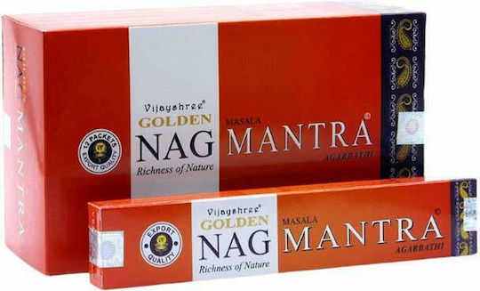 Golden Nag Duftstäbchen mit Duft Goldenes Nag Mantra 15Stück