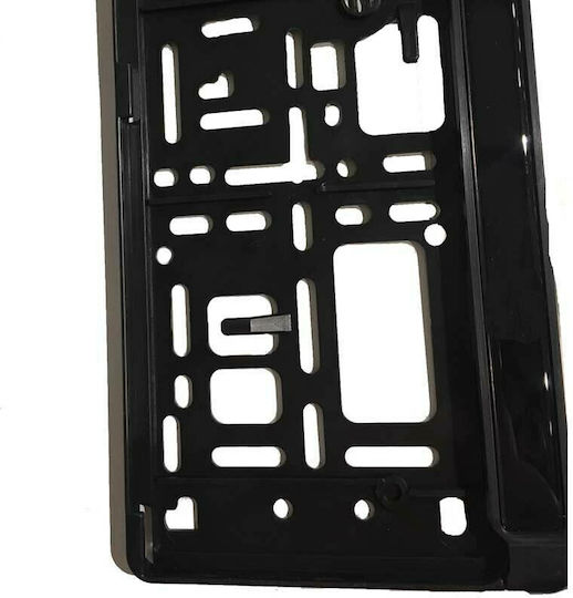 Carner Car License Plate Frame Back Plastic Black