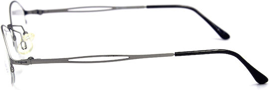 Vogue Metal Prescription Eyeglass Frame Silver VO3358 323-S